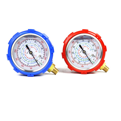 Air Conditioner R410A R134A R22 Refrigerant Low Pressure Gauge high pressure gauge PSI KPA repair kit ► Photo 1/6