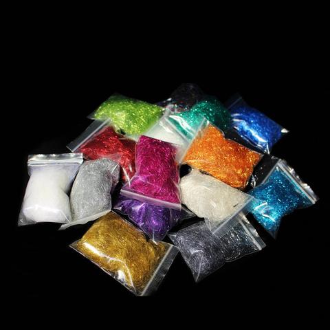 Tigofly 8 packs 2g/pack ICE DUBBING Ice Dub Thread Wing Body Trout Nymph Fly Fishing Tying Materials 16 colors to choose ► Photo 1/6