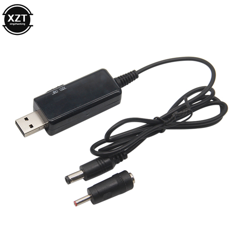 USB Boost Charging Cable 5V Step Up to 9V 12V Adjustable Voltage DC Power Adapter USB to 5.5*2.5mm Module Transformer Converter ► Photo 1/6