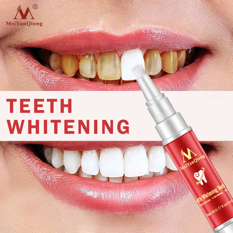 Teeth Whitening Pen White Teeth Cleaning Serum Oral Hygiene Essence Remove Plaque Stains Dental Bleaching Cleaning Teeth 5ml ► Photo 1/6