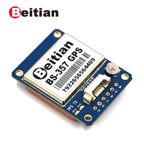 GPS module and Antenna High Precision GPS module with antenna, GPS receiver TTL level GPS Antenna,Build in 4M FLASH,BS-357 ► Photo 1/1