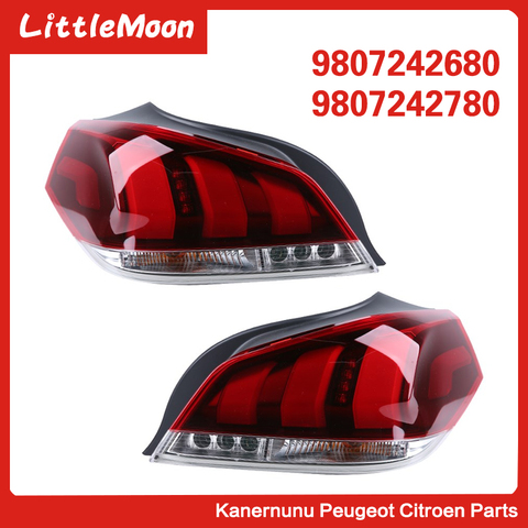 Dedicated brand new rear taillight assembly rear brake light rear reversing light 9087242680 9807242780 for Peugeot 508 15-18 ► Photo 1/3