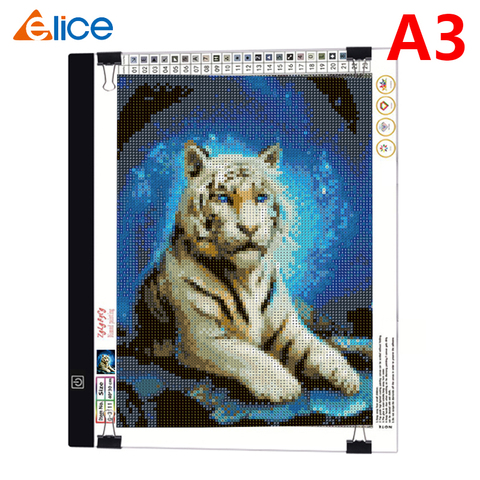 Elice A3  LED Drawing tablet Wacom Digital Graphics Pad USB LED Light pad drawing tablet Electronic Art Painting ► Photo 1/6
