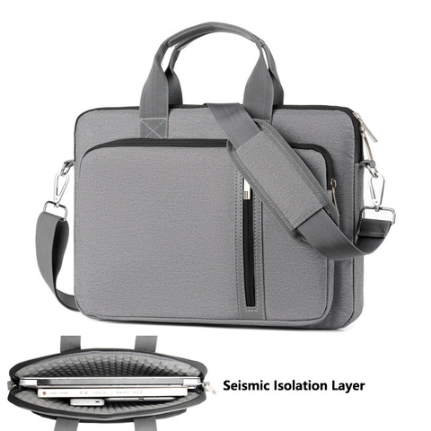BGreen Computer Laptop Notebook Briefcase Single Shoulder Bag Satchel Tablet PC eBook Protection Bag Sleeve for Macbook iPad ► Photo 1/6
