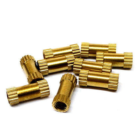 m1 m1.2 m1.4 m1.6 m2 m2.5 Brass insert nuts , thread Miniature insert nut for plastics , Notebook fasteners  ,B011 ► Photo 1/6