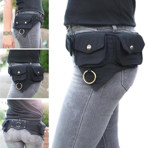 Women Waist Bag Designed For Females Outdoor Sporting Money Street Hip-Hop Travelling Or Belt Bag Style X4B9 ► Photo 1/6