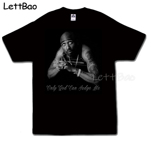 2pac Thug Life Tupac Shakur Tshirts Men Fashion Summer T-shirts Tshirt Hip Hop Unisex Printed Top Tees Streetwear Harajuku Funny ► Photo 1/5