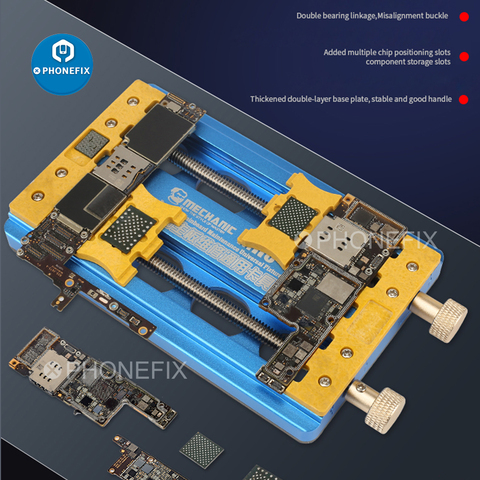 Mechanic MR6 Pro Universal PCB Holder High Temperature Precision Double-Bearings Fixture Motherboard Chip Desoldering Fixture ► Photo 1/6