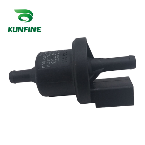 KUNFINE Car Valve Canister Purge Vent Valve Solenoid Fit For  Passat B5 AUDI A6 Part NO. 1C0 906 517 A 1C0906517A ► Photo 1/3