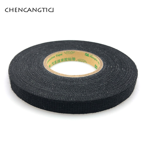 1 set Width 9 mm Length 15M automotive tape high temperature Type  Adhesive Cloth Tape For Cable Harness Wiring Loom ► Photo 1/4