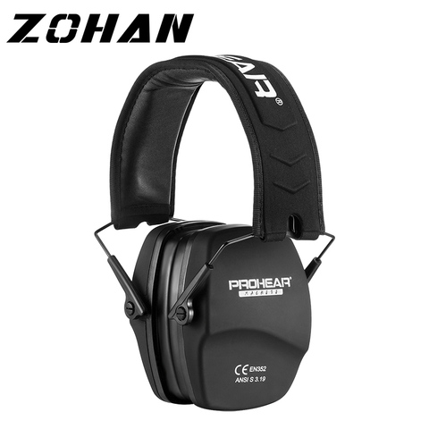 ZOHAN Tactical headset ear protection shooting headphones for hunting Hearing earmuff Noise reduction 25db earmuffs Silicone ► Photo 1/6