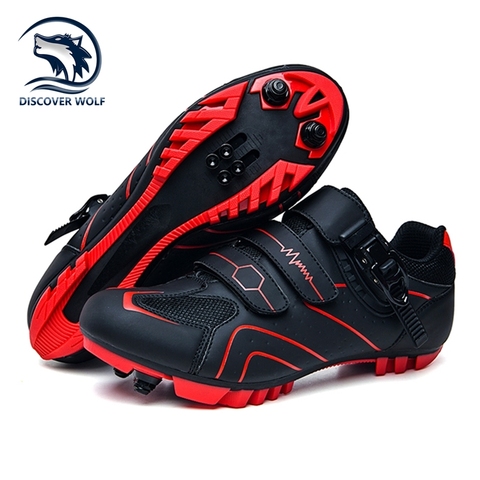 Professional Self-Locking Cycling Shoes Outdoor Breathable MTB Bicycle Shoes Anti-Skid Sneakers Racing Road Bike SPD Cleat Shoes ► Photo 1/6