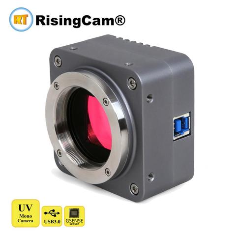 BigEYE Ultra high sensitivity USB3.0 4.2mp GSENSE 1.2” CMOS Monochrome Digital UV ultraviolet camera with M42 and C mount ► Photo 1/6