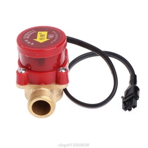 220V 60-90W Male Thread G1/2 Connector Circulation Pump Water Flow Sensor Switch  F19 21 Dropshipping ► Photo 1/6