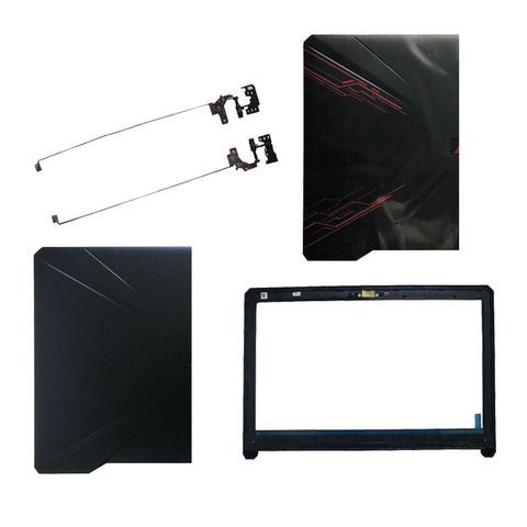 New laptop cover For Asus FX80 FX80G FX80GD Fx504 FX504G FX504GD FX504GE LCD top Back Cover/LCD front bezel/Hinges ► Photo 1/6