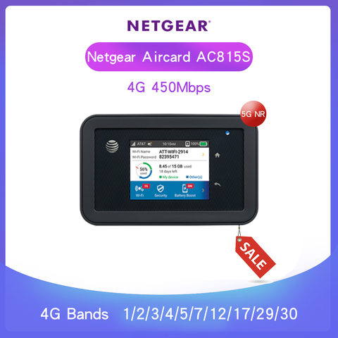 Buy Online Unlocked Netgear Aircard 815s Ac815s 4g 450m At T Unite Explore Mobile Hotspot 4340mah Otg Small Portable Usb Power Bank Charge Alitools