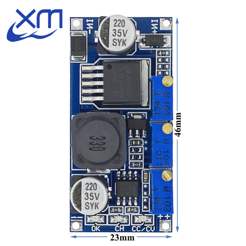 1PC LM2596 LED Driver DC-DC Step-down Adjustable CC/CV Power Supply Module B62 ► Photo 1/6