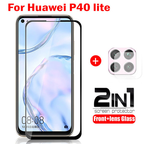 Buy Online 2 In 1 Screen Protector Full Protective Glass For Huawei P40 Lite E Back Camera Lens Film Tempered Glass On Huawei P40 Lite Alitools