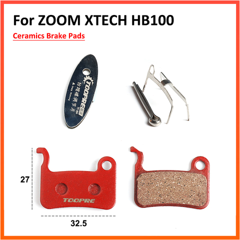 Ceramics Brake Pads for Xiaomi Xtech Hydraulic Brake XTR M975 966 965 XT M776 M775 M765 SLX M665 LX M585 M596 595 535 Pad ► Photo 1/1