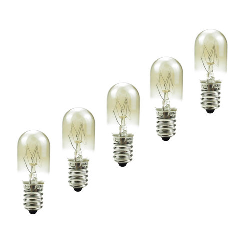 Pack of 5 E14 Base 220V 20W Microwave Light Bulb Lamp Spare Parts for Microwave Oven Accessories ► Photo 1/6