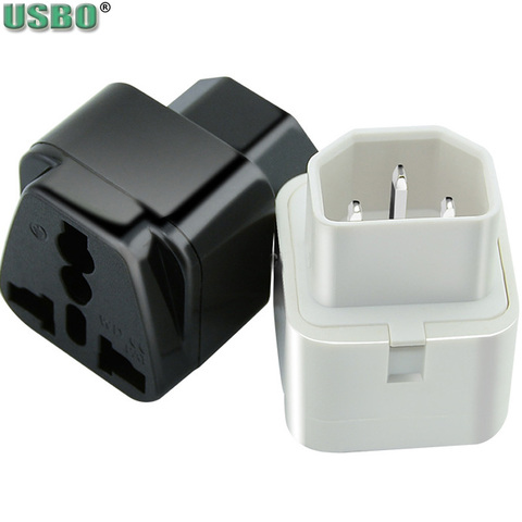 Wholesale CE Black White 250v 10a copper IEC320 PDU C13 C14 outlet convert connector wd320 Travel power adapter plug ► Photo 1/6