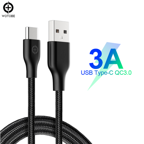 Micro USB/Type C 3A Mobile phone fast charging Cable for iOS 10/11/12 iPhone P20/P30 mete30/20 S8/S9/S10/note10/9 fast charging ► Photo 1/6