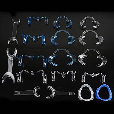 18X Dental Intraoral Cheek Lip Retractors Mouth Openers O C M T Fish Shapes SALE ► Photo 1/6