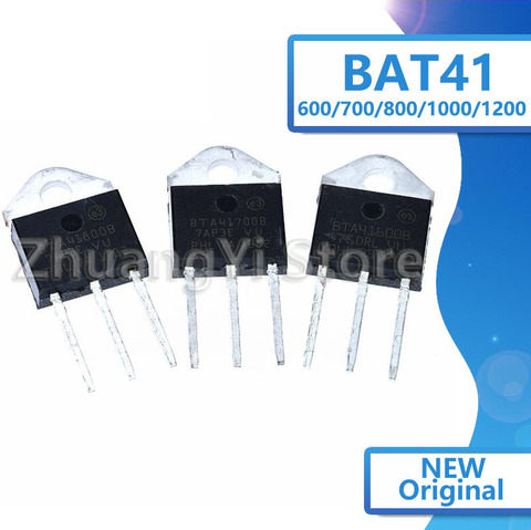 5PCS/LOT BTA41-600B BTA41-700B BTA41-800B BTA41-1000B BTA41-1200B TO-3P BTA new and original IC ► Photo 1/1