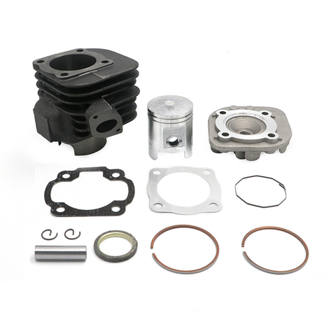 90cc 2 Stroke Big Bore Engine Rebuild Kit Cylinder Kit Cylinder Head assy For Scooters With Jog Minarelli Clone Motors ► Photo 1/6