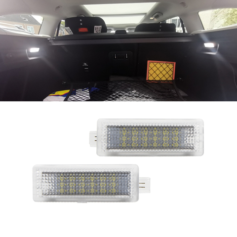 2Pcs Error Free LED Courtesy Footwell Under Door Light For BMW E60 E87 E70 E90 E92 E63 E65 E85 M3 MINI Z4 R50 R52 R53 ► Photo 1/6