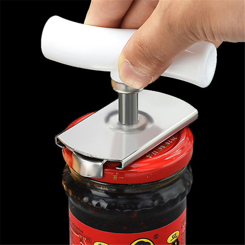 Stainless Steel Jar Opener Adjustable Manual Quick Jar Can Bottle Opener Kitchen Gadgets Bottle Cap Lid Openers Tools ► Photo 1/1