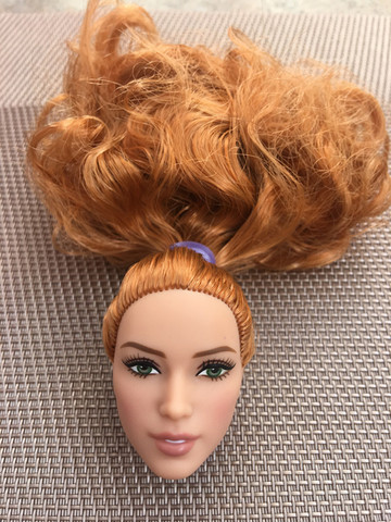 1/6 Doll Toy Head Mela Princess Doll Parts Girl DIY Dressing Hair Toys Kids Makeup DIY Toy Girl Gift Rare Collection ► Photo 1/6