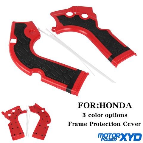 Motorcycles Frame Guard Cover Fit For Honda CRF 250 450 R 2013-2016 CRF X Bikes Frame Protection ► Photo 1/6