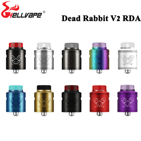 Original Hellvape Dead Rabbit V2 BF RDA Tank honeycomb airflow Squonking Electronic Cigarette Atomizer Vaporizer ► Photo 1/6