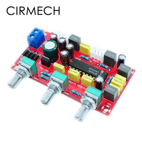 CIRMECH LM1036 OP-AMP HIFI Amplifier Preamplifier Volume Tone EQ Control Board DIY KIT and finished product ► Photo 1/6