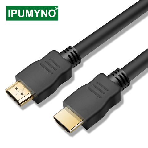 HDMI Cable 1.4 1080P 3D Gold Plated Aux Cable  HD TV PS4 PC Mini Projector Monitor Xbox Display For Xiaomi TV Box DVD Player ► Photo 1/6