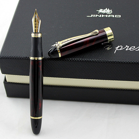 High Quality Jinhao X450 Luxury Business Brand Pens Stationery Office Writing ink pen School Supplies Metal Fountain Pen ► Photo 1/3
