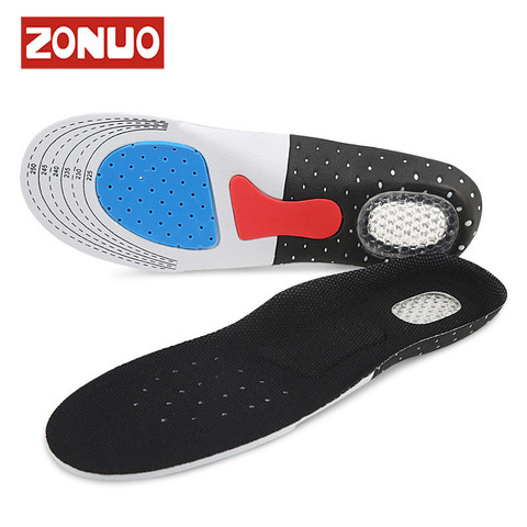 Arch Support Sport Insole Flat Feet Orthopedic Insoles Silica Gel Shock Absorption Cushion Pad for Men Women ► Photo 1/6