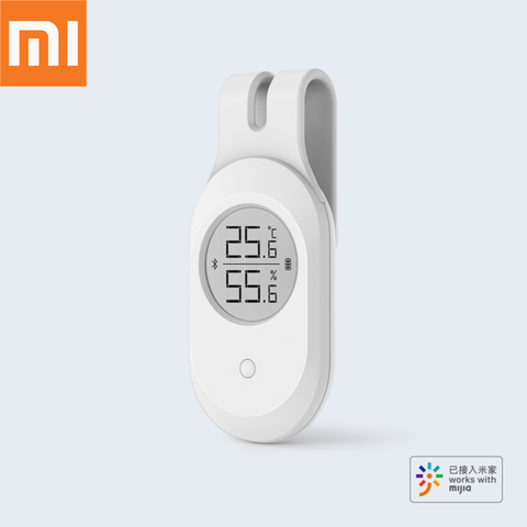 Original Xiaomi Youpin Cleargrass LEE GUITARS Temperature Smart Humidity Sensor Bluetooth LCD Screen Digital Thermometer Work ► Photo 1/6