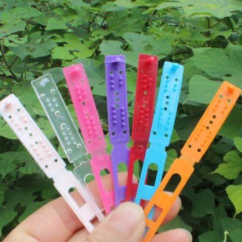 100pcs/lot 4cm multicolor DIY Hairpin  Pet  Dogs Plastic frog buckle  Hair clip  Grooming Mini BB Clips Hairpin Accessories ► Photo 1/6