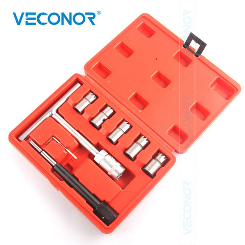 7PCS Diesel Injector Seat Cutter Set For Injector Seat Cleaning & Recutting Rail Diesel Engines Case Send Randomly ► Photo 1/6