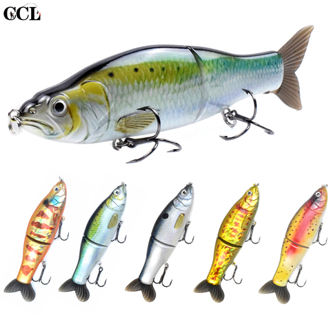 CCLTBA Sinking Fishing Lures 165mm 62g Glide Shad Wobble Soft Tail Artificial Bait ABS Hard Body Swimbait Fishing Tackle ► Photo 1/6