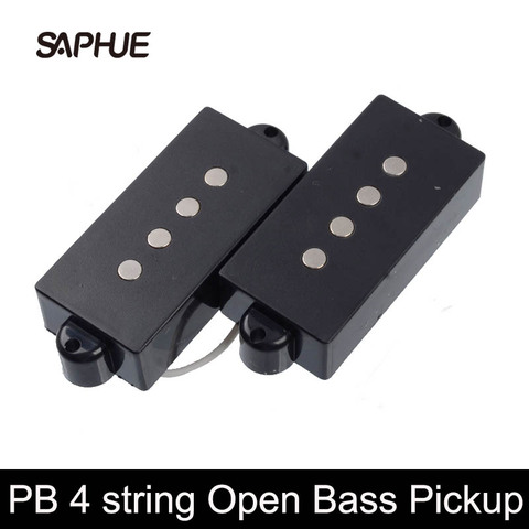 Open Type 4 string Precision P Bass Guitar Pickup For Electric Bass Guitar Parts Black White ► Photo 1/6