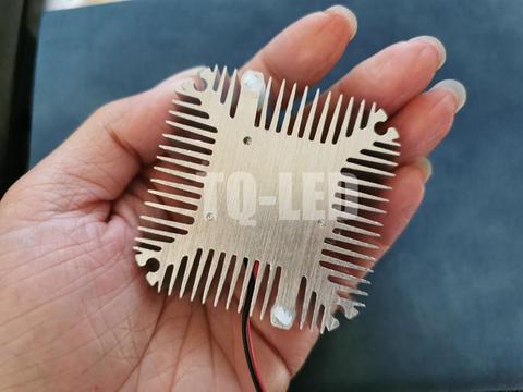 12V 3W 5W 10W 20W High Power Led  Aluminum Heatsink Raditor with Fan Hole Distance 55mm ► Photo 1/6