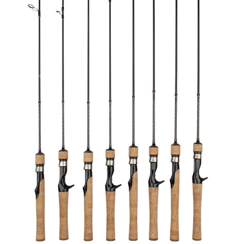 RoseWood 5' 5.5' 6' 7' Ultra-Light Weight Spinning/Casting Cork Fishing Rods Sensitive Solid Tip for Pike, Trout, Panfish ► Photo 1/6