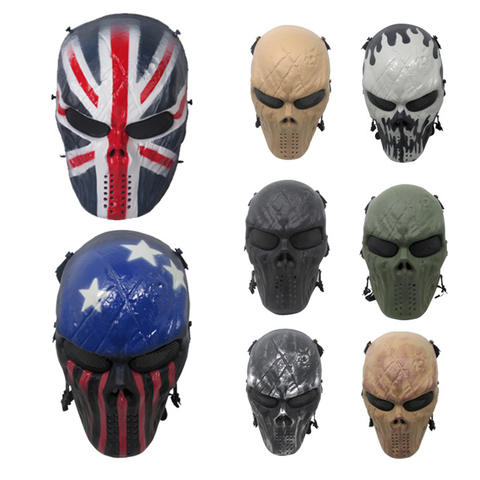 Military Phantom Camouflage Hunting Mask Party Cosplay Movie Props Tactical Wargame Rifle BB Gun Paintball Airsoft Accessories ► Photo 1/6