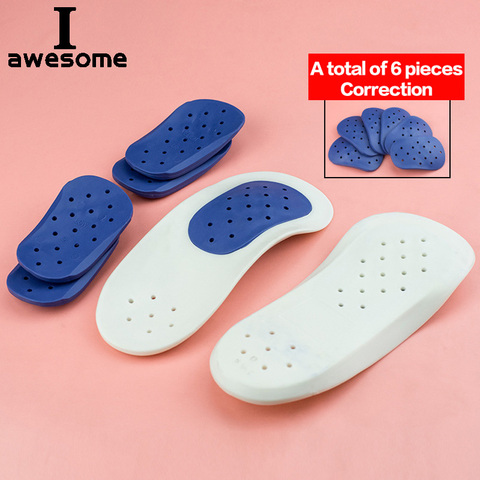 Half arch support orthopedic Insole Flat Foot correct 3/4 length orthotic Insoles insert shoe pad For Children Kids men women ► Photo 1/6