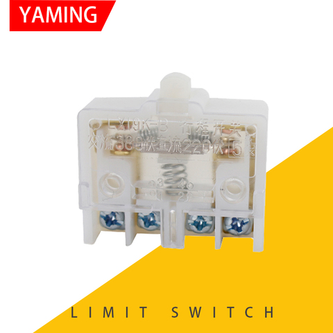 P65 LX19K-B trip Mini Limit Micro Switch 4 screws AC380V DC220V 5A silver contact NO NC 1.5-3.5mm ► Photo 1/2