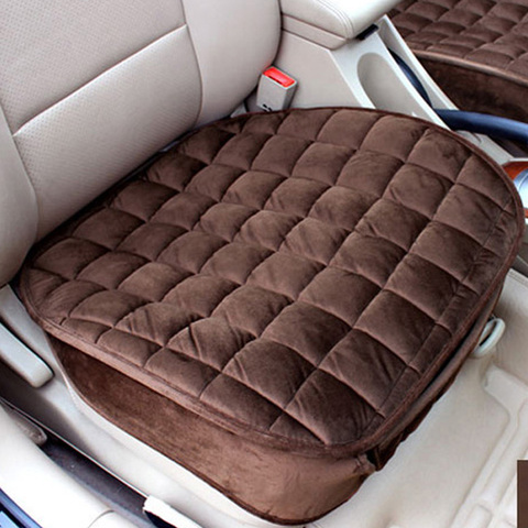 2022 keep warm cloth fabric not moves winter car cushion Fashion universal non slide auto Seat Cushions for vw polo RU1 X20 ► Photo 1/2