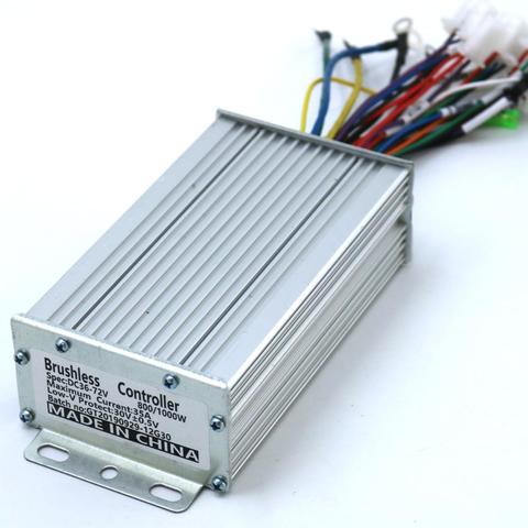 36-72V 800-1000W 35Amax 12 Mosfet Sensor/Sensorless  E-bike/Scooter/Motorcycle Brushless Speed Controller ► Photo 1/4